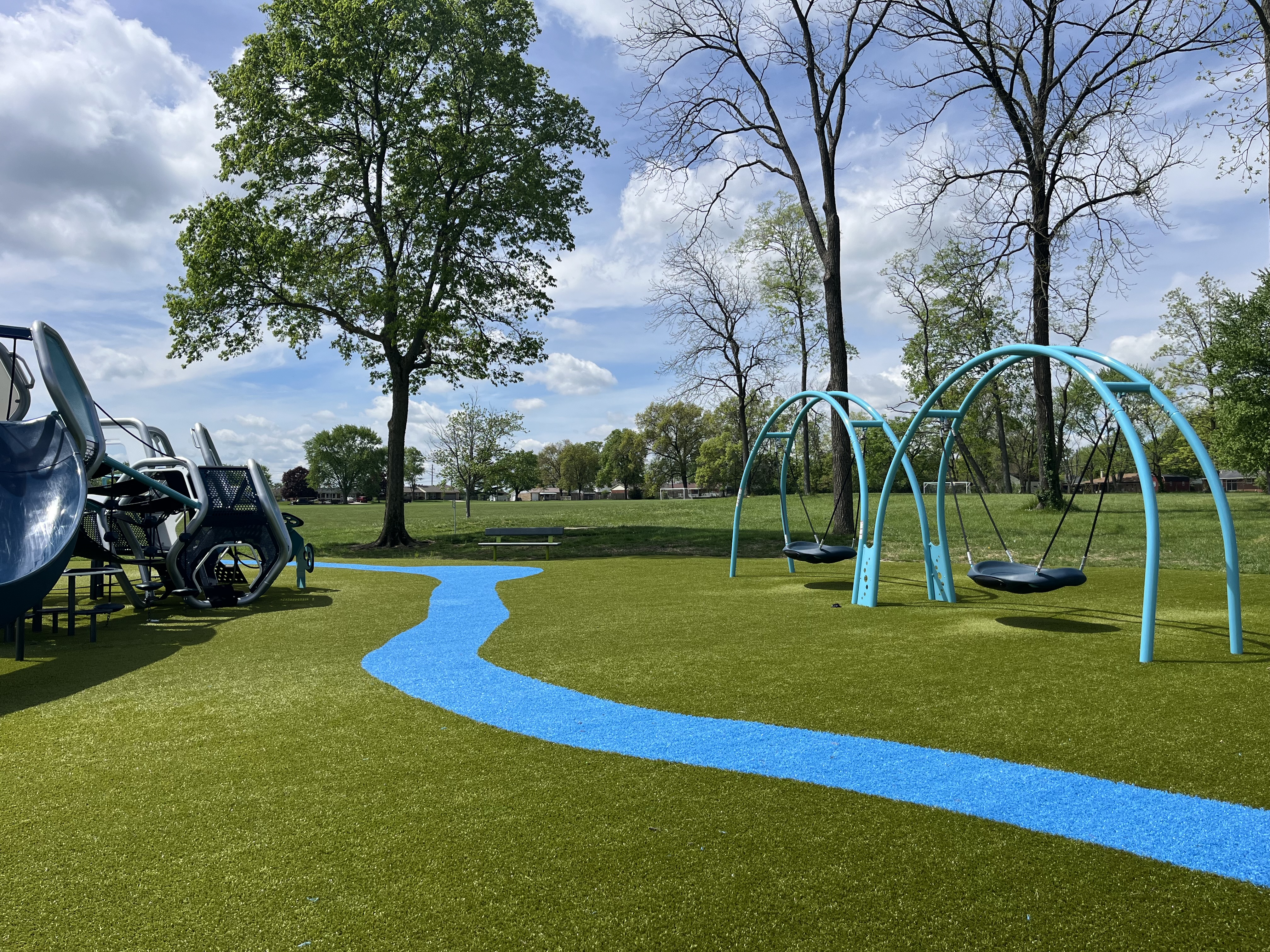 Helke Park - HelkeParkVandaliaDaytonColor Turf IMG 4504